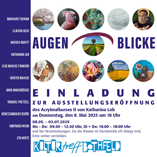 Einladung zur Ausstellungseröffnung