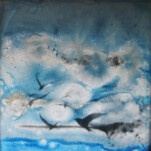 Kríur fljúga 3x til tunglsins . Seeschwalben fliegen eine Strecke, soweit wie die 3 x bis zum Mond