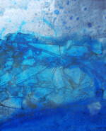 Frost  .  Eisschollen